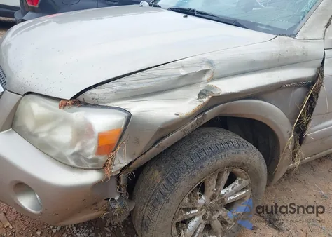 2007 Toyota Highlander Hybrid from USA, damaged, VIN JTEEW21A470040689
